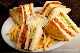 Club Sandwich With Chesse